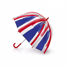 C605-2283 Прозрачный детский зонт «Флаг», Механика, Funbrella, Fulton