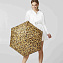 L501-4023 Компактный, легкий женский зонт «Леопард с блестками», механика, Tiny, Fulton