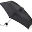 L500-01 Суперлегкий черный зонт, унисекс, механика, Tiny, Fulton