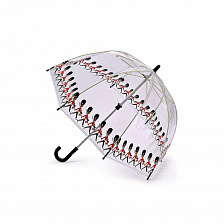C605-3323 Детский прозрачный зонт трость «Солдатики», механика, Funbrella, Fulton