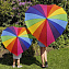 L909-4315 Rainbow (Радуга) Зонт женский трость Fulton