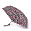 L501-4127 Компактный, легкий женский зонт «Цветочный кластер», механика, Tiny, Fulton