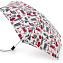 L717-2551 Суперкомпактный «зонт в карман» «Лондон»,  механика, Lulu Guinness, Tiny, Fulton