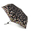L553-3286 Супертонкий женский зонт «Перья павлина»,  механика, Superslim, Fulton