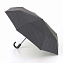 G818-4504 Chelsea-2 City Stripe Black Grey Зонт мужской автомат Fulton