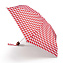 L501-4607 Red Gingham (Красная клетка) Зонт женский механика Fulton