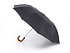 G512-01 Классический мужской черный зонт, полуавтомат, Magnum Auto, Fulton