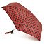 L717-2681 Суперкомпактный «зонт в карман» «Красные губы», механика, Lulu Guinness, Tiny, Fulton