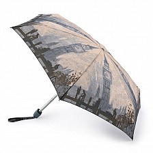 L794-2728 Легкий женский зонт с фрагментом картины Клода Моне «Темза ниже Вестминстера», механика, Tiny, Fulton