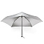 L891-005 Женский легкий зонт с карбоновыми спицами "Серый", механика, Aerolite, Fulton