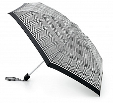 L501-2248 Суперкомпактный женский зонт «Гусиная лапка», механика, Tiny, Fulton
