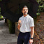S669-01 Мужской зонт гольфер с двойным куполом, черный, механика, Stormshield, Fulton