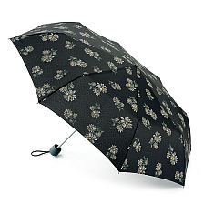 L354-3529 Легкий женский зонт с большим куполом «Ромашки», механика, Minilite, Fulton