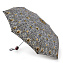 L757-3197 Зонт с дизайнерским принтом «Цветы», механика, Morris Co, Minilite, Fulton