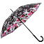 L754-4343 Женский зонт трость с двойным куполом «Сад», автомат, Bloomsbury, Fulton