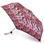 L553-2934 Легкий и тонкий зонт «Размытые цветы», механика, Superslim, Fulton