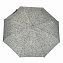R348-4105 Женский зонт-автомат с большим куполом «Серые розы», OpenClose-6, Fulton