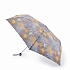 L553-4022 Женский легкий, тонкий зонт «Абстрактный рисунок»,  механика, Superslim, Fulton