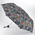 L757-4019 Легкий женский зонт с дизайнерским принтом «Комптон», механика, Morris Co, Minilite, Fulton