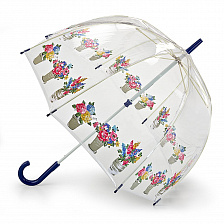 L546-3145 Дизайнерский зонт трость «Цветочные горшки»,  механика, Cath Kidston, Birdcage, Fulton