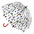 C723-4148 Детский прозрачный зонт-трость «Ковбой», механика, Cath Kidston, Funbrella, Fulton