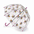 C605-4181 Детский прозрачный зонт трость «Единорог», механика, Funbrella, Fulton