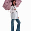 Q25830 (Горох на розовом) Зонт женский автомат Henry Backer