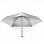 L891-005 Женский легкий зонт с карбоновыми спицами "Серый", механика, Aerolite, Fulton