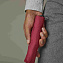 L891-025 Женский легкий зонт с карбоновыми спицами "Красный", механика, Aerolite, Fulton