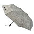 R348-4105 Женский зонт-автомат с большим куполом «Серые розы», OpenClose-6, Fulton
