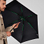 G843-01 Мужской черный зонт с усиленным карксом, механика, Storm, Fulton