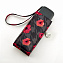 L501-4128 HoundStoothPoppy (Маки) Зонт женский механика Fulton