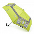L718-2788 Легкий изящный зонт «Кондитерская», механика, Lulu Guinness, Superslim, Fulton