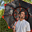 S912-01 Мужской зонт гольфер с двойным куполом,"Черный", механика, Titan, Fulton