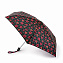 L501-4128 HoundStoothPoppy (Маки) Зонт женский механика Fulton