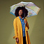 L761-2396 Женский зонт с большим куполом «Лондон», механика, Stowaway Deluxe, Fulton
