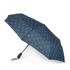 Q25808 (Собачки на синем) Зонт женский автомат Henry Backer