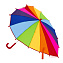 L909-4315 Rainbow (Радуга) Зонт женский трость Fulton