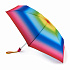 L501-4223 Женский суперкомпактный зонт «Радуга», механика, Tiny, Fulton