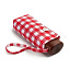 L501-4607 Red Gingham (Красная клетка) Зонт женский механика Fulton