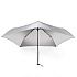 L891-005 Женский легкий зонт с карбоновыми спицами "Серый", механика, Aerolite, Fulton