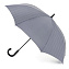 G451-1682 Элегантный зонт трость с экстра куполом «Серый», автомат, Knightsbridge, Fulton