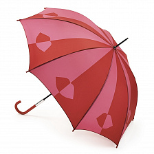 L720-2678 Дизайнерский зонт трость «Губы», механика, Lulu Guinness, Eliza, Fulton