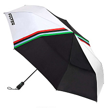 G842-4344 Компактный зонт с увеличенным куполом «Полоска»,  автомат, Jumbo, Fulton