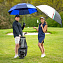 S919-4258 Мужской зонт гольфер с двойным куполом "Полоса", механика, Stormshield, Fulton