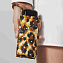 L501-4023 Компактный, легкий женский зонт «Леопард с блестками», механика, Tiny, Fulton