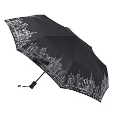 R348-4106 Женский зонт-автомат с большим куполом «Бруклинский мост», OpenClose-6, Fulton