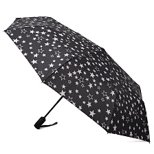 Q25807 (Звезды на черном) Зонт женский автомат Henry Backer