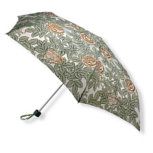L920-4448 Женский легкий, тонкий зонт «Розы», механика, Superslim, Morris Co Fulton