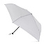 L891-005 Женский легкий зонт с карбоновыми спицами "Серый", механика, Aerolite, Fulton